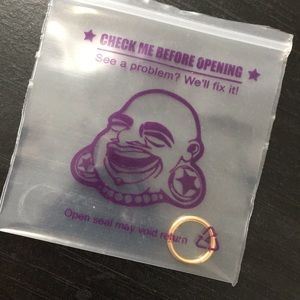 16g Gold Septum Clicker